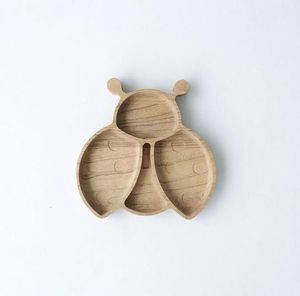 Assiette en bois en forme d'arbre de Noël Plateau de service divisé écologique avec cuillère Acacia Mango Bois Plat de vacances - Product Image 4