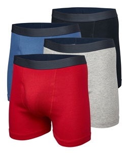 Calzoncillos bóxer personalizados para hombre 2025, nuevo diseño, calzoncillos deportivos transpirables suaves, ropa interior informal de talla grande con estampado de logotipo y cintura con logotipo - Product Image 3