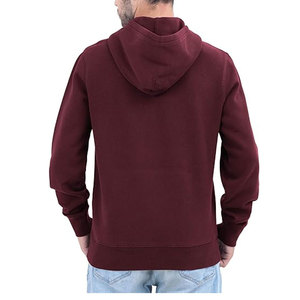 Sudadera con capucha de lana de Color granate Sudadera con capucha de etiqueta privada Sudadera con capucha personalizada Suave y cómoda Sudaderas CON CAPUCHA DE siguiente nivel hechas a medida - Product Image 3