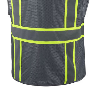Chaleco de Trabajo Unisex de Alta Calidad, Reflectante y Fluorescente, Diseños y Colores Personalizados, Alta Visibilidad, Hecho de Poliéster Resistente - Product Image 4