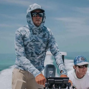 Sudaderas CON CAPUCHA DE PESCA hechas a medida lisas de alta calidad para Hombres Nuevo diseño 100% algodón hombres pesca Sudadera con capucha secado rápido transpirable personalizado - Product Image 3
