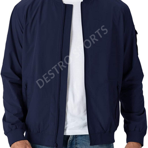 แจ็คเก็ตบอมเบอร์แขนยาวระบายอากาศได้ดีมีซิปดีไซน์พิเศษสำหรับกลางแจ้งฤดูหนาว - Product Image 2