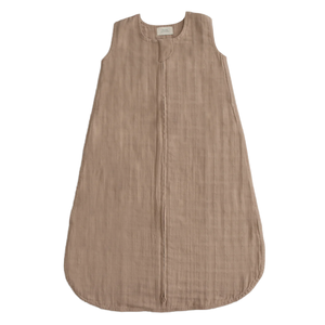 Saco de dormir para bebé de algodón de invierno de 2 capas con logotipo personalizado, cierre de cremallera transpirable, envoltura TOG 0,5 para recién nacidos - Product Image 1