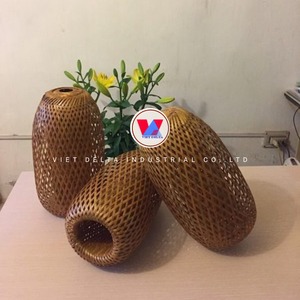 DECORATIVE BAMBOO AND RATTAN <b>LIGHTING</b> FIXTURE / SUSTAINABLE STYLE / READY FOR INTERIOR PROJECTS - Product Image 5