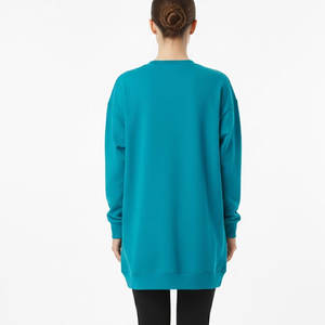 ชุดเดรสโอเวอร์ไซส์ผ้าเนื้อนุ่มสำหรับผู้หญิง แขนยาว ทรงปกติ ให้ความอบอุ่น สวมใส่สบาย เหมาะสำหรับสไตล์สตรีทและสวมใส่ในชีวิตประจำวัน - Product Image 2