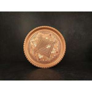 Plateau de service en laiton métallique de qualité supérieure avec forme et taille personnalisées utilisation finie polie dorée pour les événements de fête de désherbage à domicile - Product Image 5