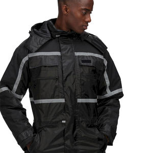 Mono acolchado de invierno de fabricante directo, ropa de trabajo forrada impermeable, traje de protección de seguridad para pescadores y ciclistas de túnel - Product Image 1