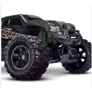 รถบรรทุกมอนสเตอร์ไฟฟ้าไร้แปรงถ่าน Traxxas 8S X-Maxx 4WD สีเขียว รับประกัน 3 ปี พร้อมระบบเสียงรอบทิศทาง - Product Image 1