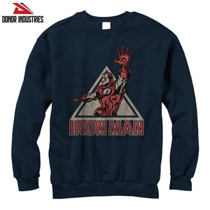 เสื้อสเวตเตอร์โอเวอร์ไซส์สำหรับผู้ชายแขนปกติใส่สบายพิมพ์ลายดิจิตอลสีตามสั่งสำหรับฤดูหนาว - Product Image 1