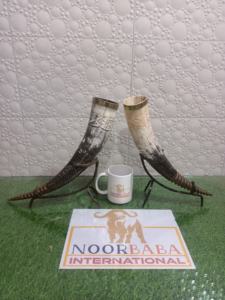 Cuerno de Buey Pulido de la Mejor Calidad con Grabado de Barco Vikingo, Cuerno Natural para Beber, Cuerno de Cerveza, Regalo para Padrinos de Boda - Product Image 4