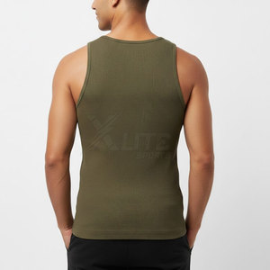 Camiseta Deportiva Transpirable de Punto con Estampado Personalizado para Hombre, Absorbe la Humedad, Secado Rápido, Chaleco Atlético para Entrenamiento en el Gimnasio - Product Image 3