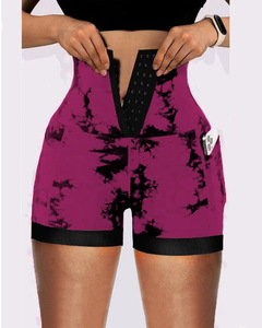 Pantalones cortos deportivos de cintura alta para mujer, ropa deportiva para gimnasio, control de entrenamiento para correr, yoga, venta al por mayor, los más vendidos en el mercado del - Product Image 5