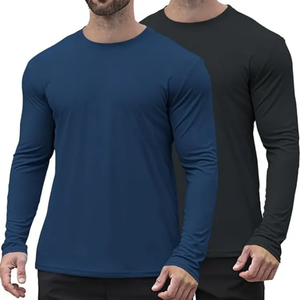 Encuentra camisetas similares de alta calidad para hombre, de manga larga, sin cuello, con botones, con logotipo personalizado, ligeras - Product Image 5