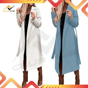 Manteau long trench pour femme, mode automne/hiver 2025, haute qualité, élégant, chaud, décontracté, respirant, écologique, en peau de mouton avec capuche - Product Image 4