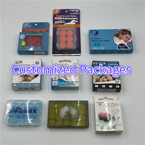 Bouchons <span class=keywords><strong>d</strong></span>'oreilles en silicone malléable pour dormir, doux, réduisant le bruit, pour le ronflement, réutilisables - Product Image 6