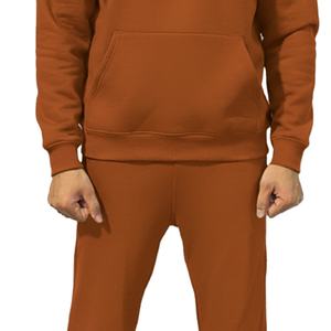 Ensemble survêtement jogging pour homme personnalisé avec logo, pantalon de survêtement ample, sweat-shirt à capuche, pantalon de survêtement évasé et sweat-shirt à capuche pour homme 2026 - Product Image 1