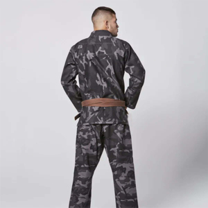 Mejor calidad 2025 hombres Core Brazilian Jiu Jitsu BJJ Gi Durable y ligero algodón y seda MMA competición de entrenamiento corto - Product Image 3