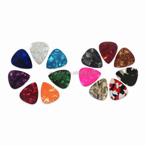 מכירה ישירה 0.71 מ "מ עובי גיטרה pletrum סיטוני צבעים חדשים צלולואיד פרקטי גיטרה - Product Image 6