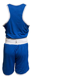 Uniformes de boxe personnalisés à bas quantité minimale de commande Impression par sublimation à séchage rapide Option de maille Ensemble de matériel de boxe confortable - Product Image 6