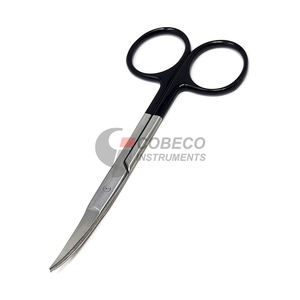 Tijeras Iris Quirúrgicas Finas y Afiladas, Instrumento de Microdisección Curvo de Acero Inoxidable Autoclavable - Product Image 5