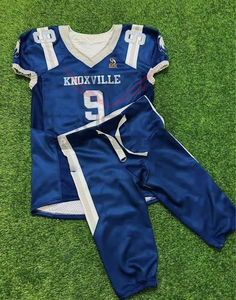 Uniforme de football américain à manches courtes de qualité supérieure, personnalisable, grande taille, logo personnalisé, faible MOQ, 100% polyester, fabrication sur mesure - Product Image 6