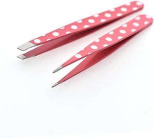 Pinzas para pestañas de cejas de etiqueta privada, pinzas para cejas, pinzas para depilación, herramienta de belleza de maquillaje de acero inoxidable - Product Image 1