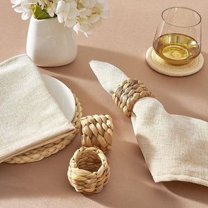 Los mejores productos para vajilla, servilletero de jacinto de agua para decoración del hogar, servilleta natural para fiesta hecha en Vietnam - Product Image 1