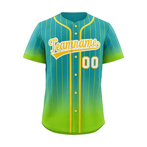 Jersey de béisbol de alta calidad a bajo precio, nombre y número personalizados, camisetas de béisbol con impresión por sublimación completa - Product Image 3