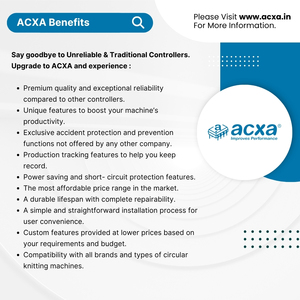 Controlador de tamaño vertical amigable con el presupuesto para máquina de tejer circular-CKM-UV por Acxa con la mejor calidad - Product Image 6