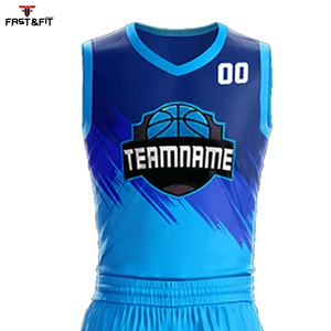 Uniformes de basket-ball personnalisés de vêtements de sport de couleur unie nom personnalisé numéro d'équipe uniformes de basket-ball respirants par sublimation - Product Image 4