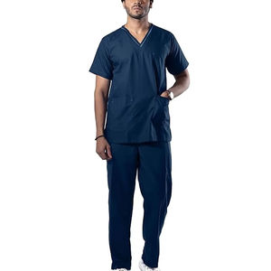 Uniforme Médico de Alta Calidad para Hospital, Conjunto de Uniforme de Enfermería de Poliéster y Elastano para Hombre, Uniformes Médicos para Hombre - Product Image 1