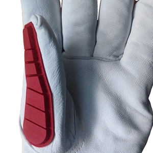 Venta al por mayor de guantes de mecánico de cuero por encargo de alta resistencia para la venta Venta caliente guantes de impacto TPR con cuero - Product Image 4