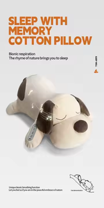 2025 nuovo cuscino per il sonno intelligente per cuccioli con macchina del rumore bianco controllo APP Bluetooth <span class=keywords><strong>Pad</strong></span> riscaldante mimica del respiro per i bambini che vanno a dormire - Product Image 2