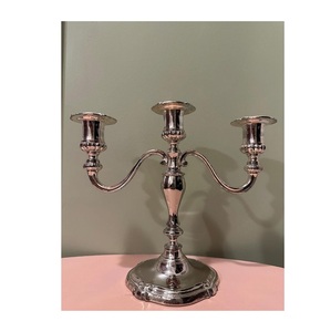 Ornate Metal <b>Candelabra</b> with Classic Finish Perfect for Weddings Events and Stylish Home Candle Display - Product Image 6