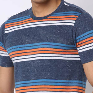 Personalizado 100% algodón Jersey hombres camisetas al por mayor fabricantes de ropa más tamaño dobladillo curvo transpirable impresión del logotipo - Product Image 2