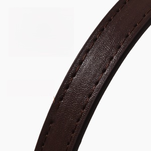 <span class=keywords><strong>Collar</strong></span> para Mascotas de PU de Color Sólido, Ajustable, Impermeable, de Cuero Sintético, para Cachorros, Perros y Gatos, Color Caramelo - Product Image 3