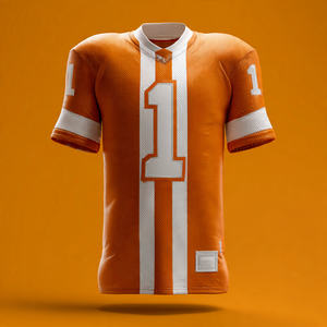 V-Neck Sublimation <b>Football</b> Jersey Unisex 100% Polyester <b>Football</b> Training Jersey Tops - Product Image 2