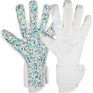 Gants de gardien de but de football professionnels 2025 en cuir PU 4 mm, doigts complets, légers, antidérapants, respirants et protecteurs - Product Image 1