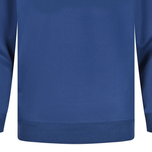 Vente en gros 100% de haute qualité basique bleu demi fermeture éclair haut en nylon col montant et manches longues Textiles de maison coupe régulière - Product Image 3