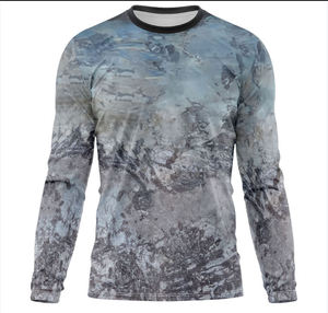 Jersey de pesca con estampado personalizado, ropa UPF, camisas de manga larga de pesca, camisa para exteriores, camisa de sublimación de poliéster 100% de rendimiento - Product Image 6