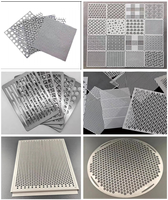 Tôle perforée en acier inoxydable de haute précision pour filtration et tamisage, tôle perforée à trous ronds