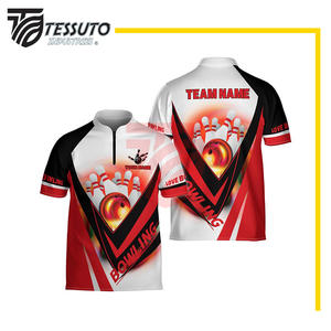 Uniforme de Bolos para Hombre, Transpirable, Antiarrugas, Ligero, Cómodo, Ropa Deportiva, 100% Poliéster, Alta Calidad, Precio Razonable - Product Image 6