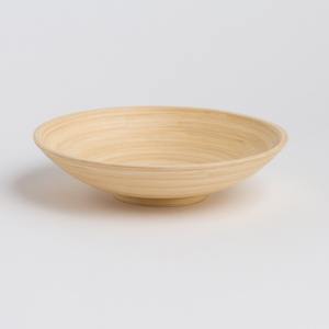 Versatile dessert serving <b>bowls</b> set eco-friendly spun bamboo <b>bowl</b> <b>salad</b> <b>server</b> sets at competitive rates - Product Image 3