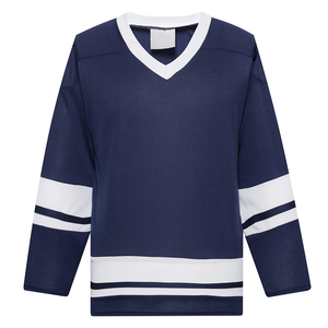 100% poliéster sublimación en blanco invierno Hockey sobre hielo Jersey alta calidad diseño personalizado Hockey sobre hielo Jersey - Product Image 1