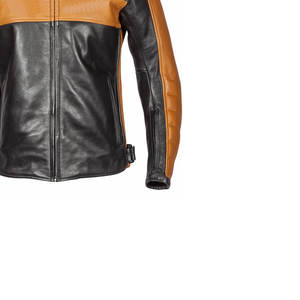 Blouson de moto en cuir pour hommes entièrement personnalisé avec logo personnalisé Blouson de moto en cuir véritable de haute qualité - Product Image 4