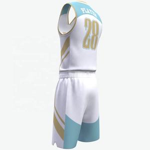 DUBBIX INDUSTRIES Conjunto Deportivo de Baloncesto para Hombre, 100% Poliéster, Antibacterial, Transpirable, de Secado Rápido, Sin Mangas, para Verano - Product Image 6