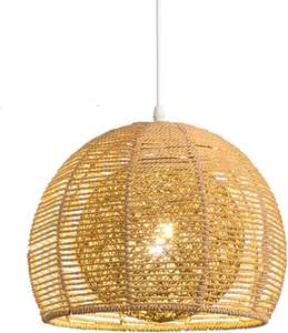 Lámpara colgante hecha a mano con aspecto admirable, lámparas colgantes de ratán, lámpara colgante de araña Natural, lámpara de primera calidad para Interior de Bar - Product Image 1