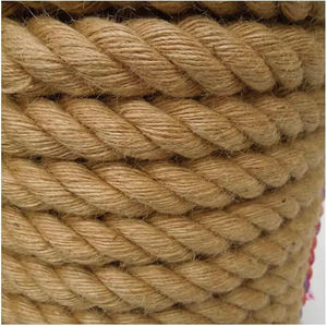 เชือกปอกระเจาแบบดิบ ขนาด 18 มม. 22 มม. 25 มม. คุณภาพ CB สำหรับงานสาน เชือกปอกระเจาธรรมชาติ 100% เป็นมิตรกับสิ่งแวดล้อม ใช้สำหรับงานปั่น - Product Image 4