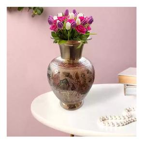 Maceta de hierro de Metal de diseño moderno personalizada, jarrón de suelo recién llegado para decoración del hogar, tamaño personalizado, forma y color - Product Image 6