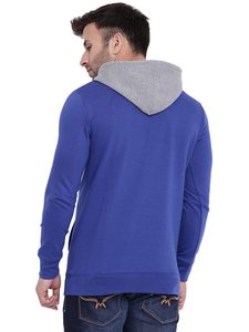 Sweat-shirts de sport pour hommes en coton lourd avec logo personnalisé 2024, teinture unie noire, à capuche, imperméables, coupe-vent, écologiques - Product Image 3